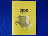 308 GTB 　７６　カタログ当時物