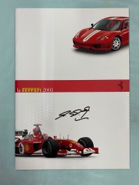 ラ・フェラーリ　2002　シューマッハ直筆サイン入り