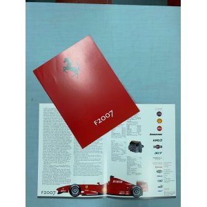 画像: F2007   F1プレスカード