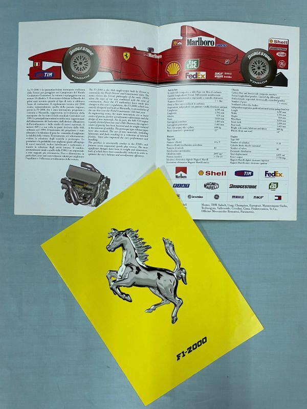 画像1: F1-2000   F1プレスカード (1)