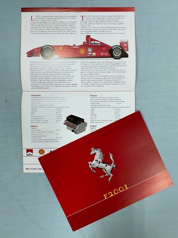 画像1: F2001   F1プレスカード (1)