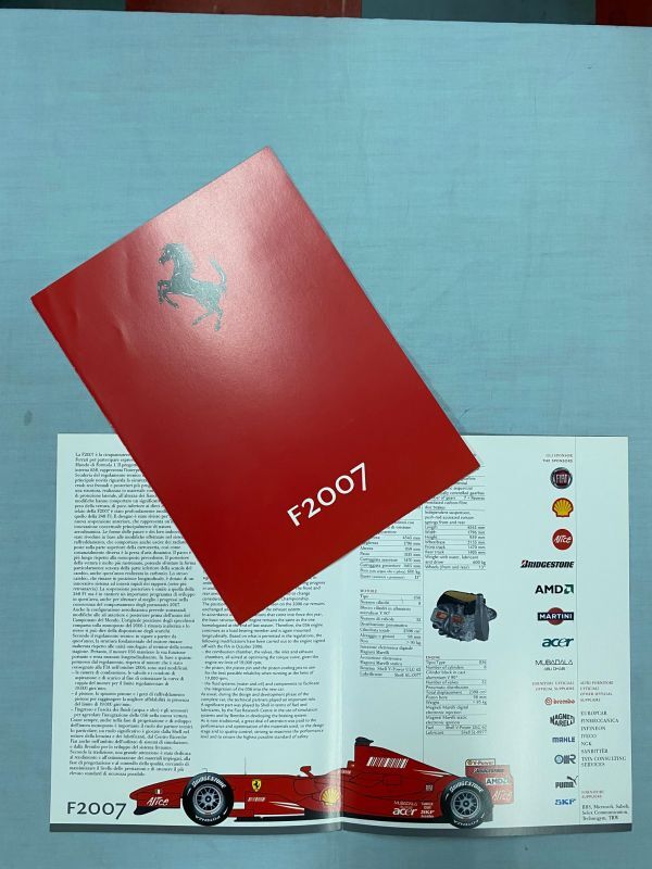 画像1: F2007   F1プレスカード (1)