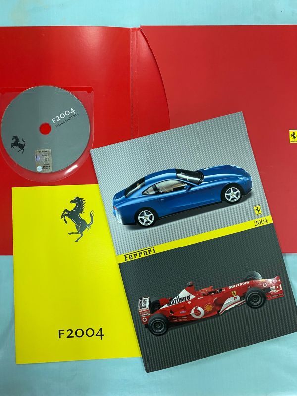 画像1: フェラーリF1 2004　プレスキット　CD付き (1)